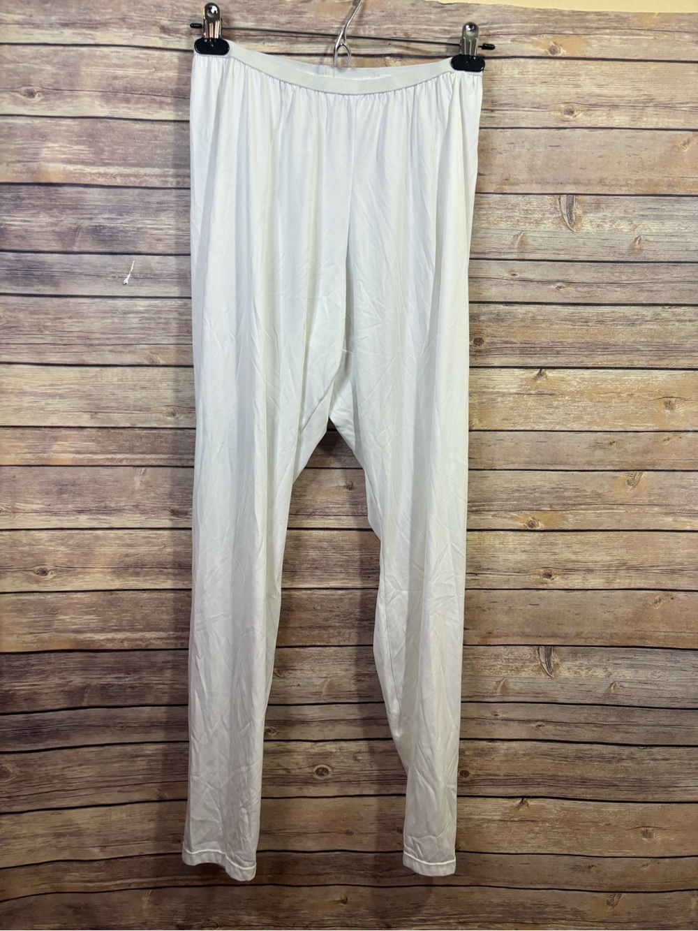Patagonia White Base Layer Capilene Pants Size XL
